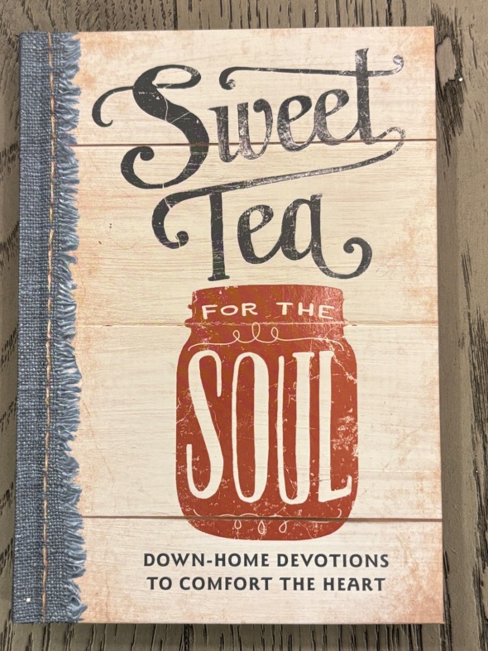 Sweet Tea for the Soul Devotional Journal - Cream and Red